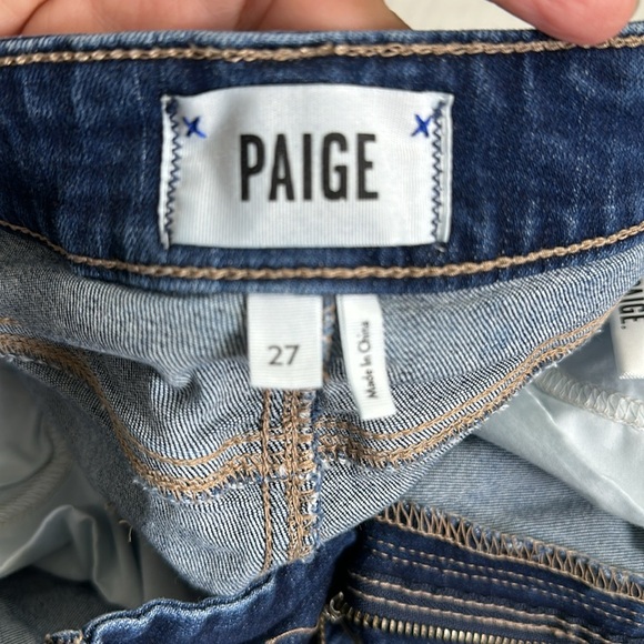 Paige Jimmy Jimmy Short Denim Jean Shorts Womens Size 27 - Picture 5 of 10